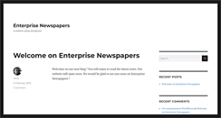 Desktop Screenshot of enterprisenewspapers.com