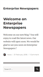 Mobile Screenshot of enterprisenewspapers.com