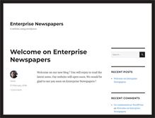 Tablet Screenshot of enterprisenewspapers.com